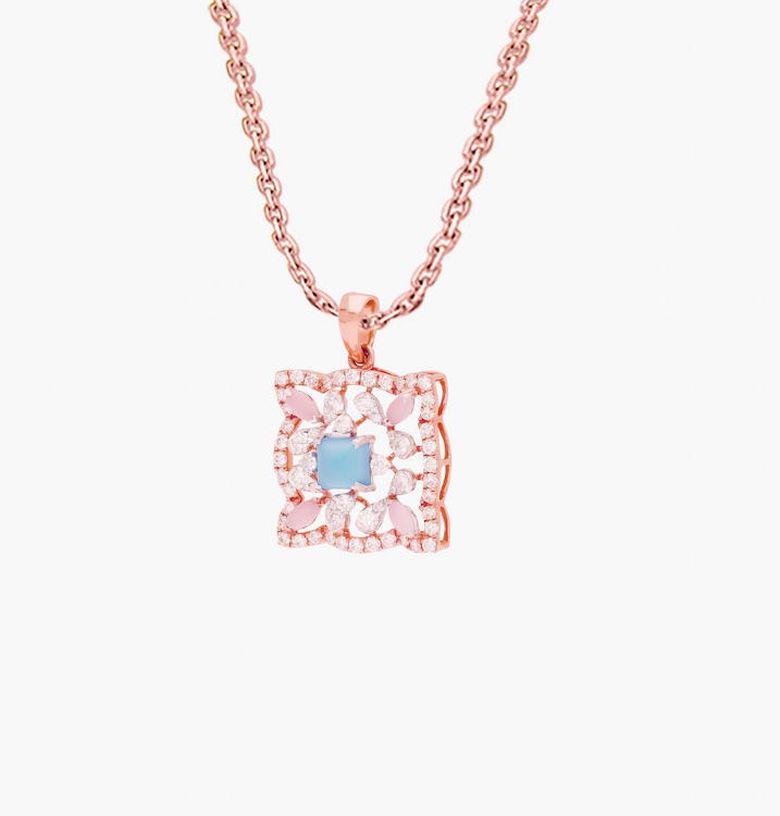 The Floral Frame Pendant